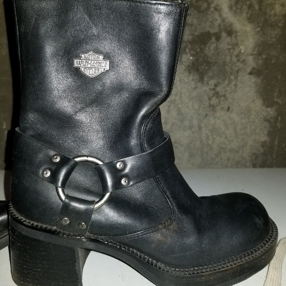 Ladies Harley Davidson boots - Picture 2 of 4